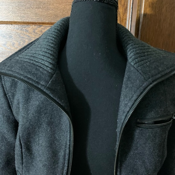 Express boy or girls wool jacket. Size XS. Gray is the color. - Picture 3 of 12